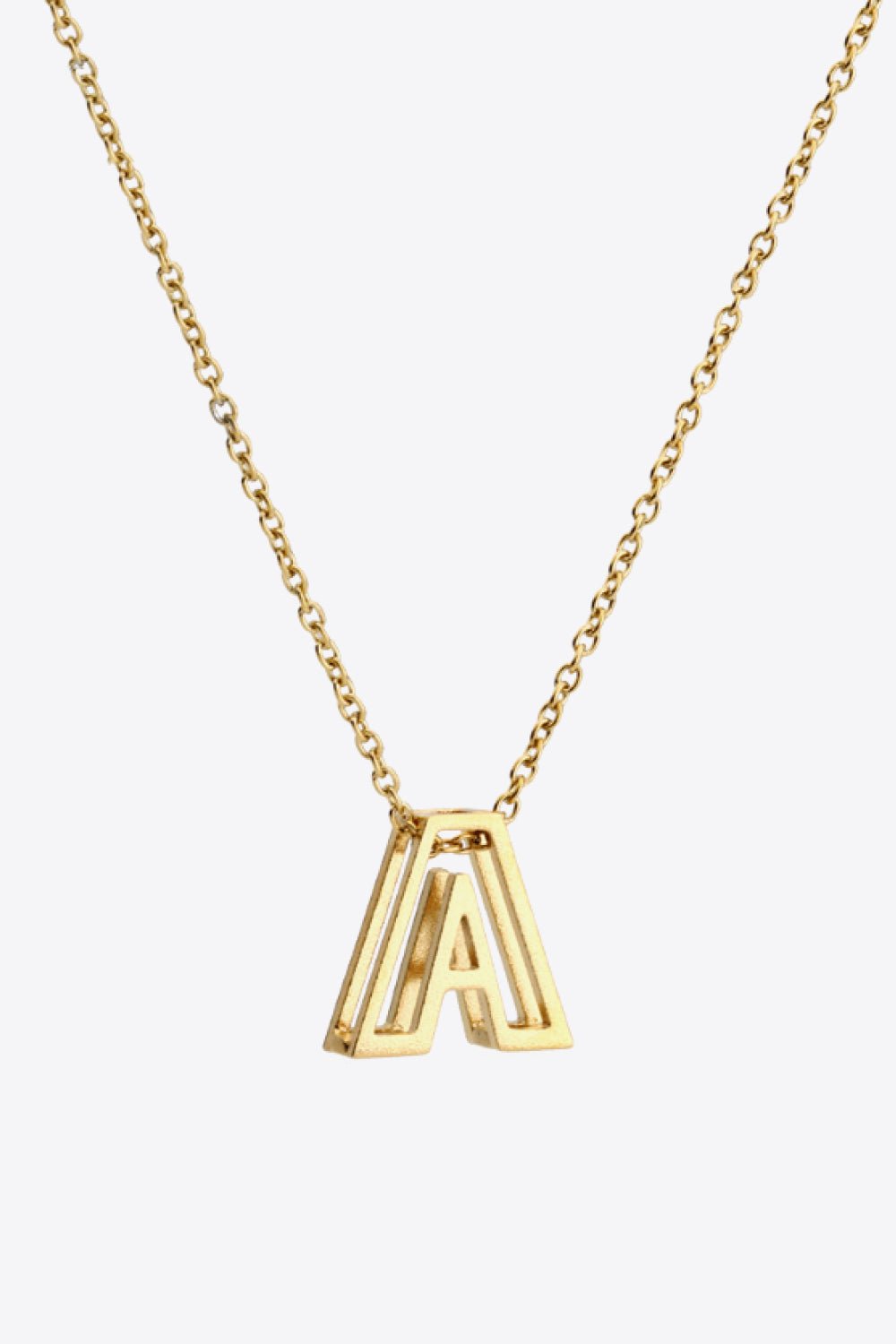 A to J Letter Pendant Nekclace - Fashion Girl Online Store