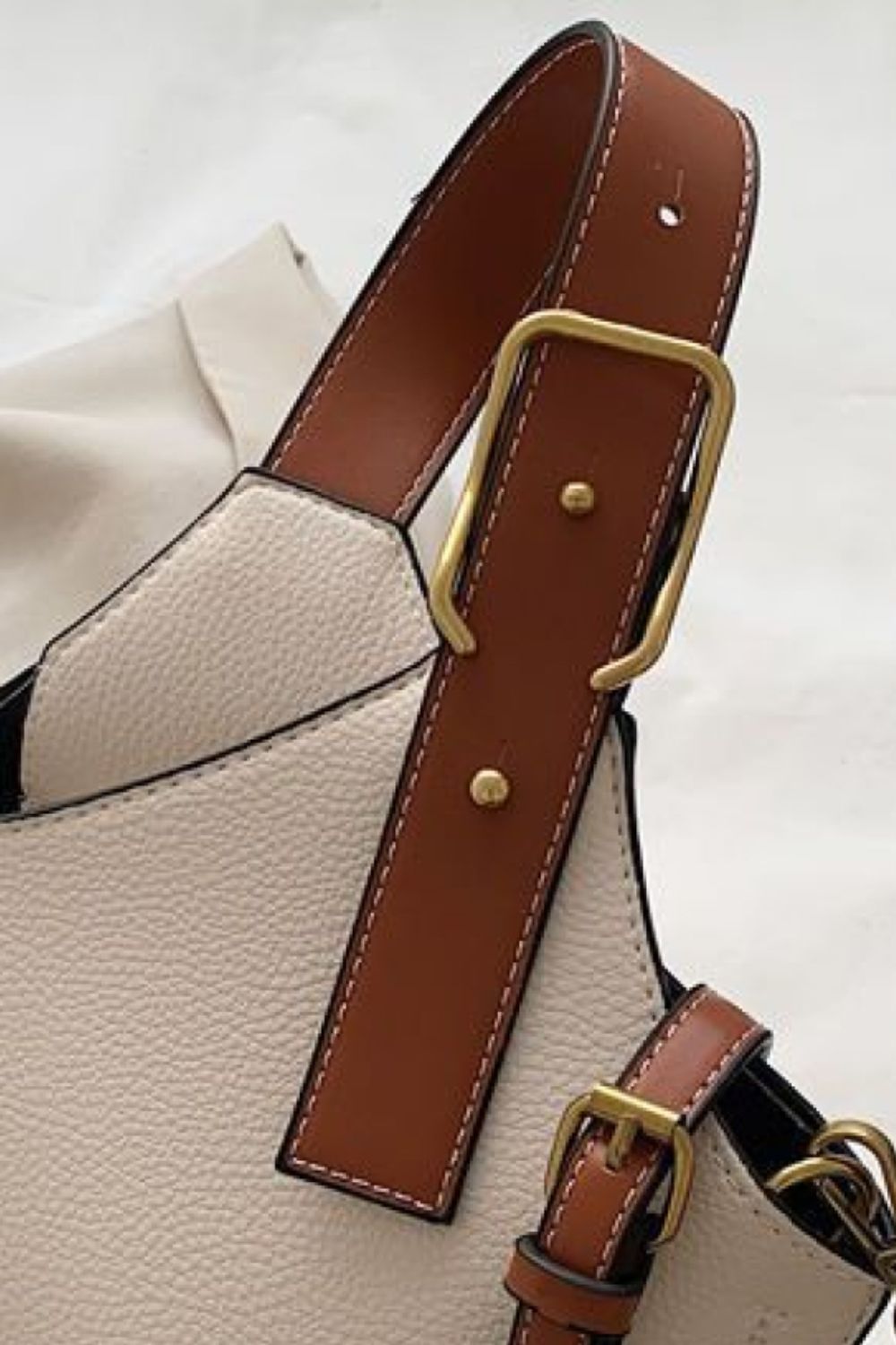 Fashion PU Leather Bucket Bag - Fashion Girl Online Store