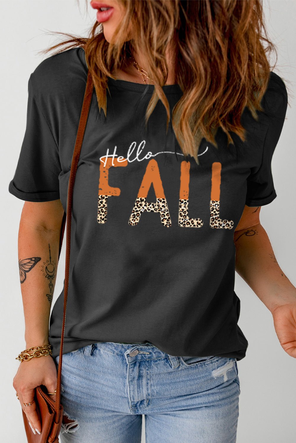 HELLO FALL Graphic Tee - Fashion Girl Online Store