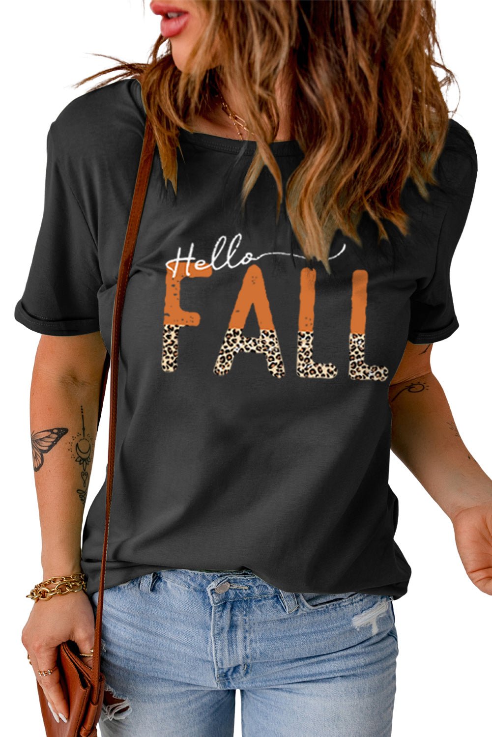 HELLO FALL Graphic Tee - Fashion Girl Online Store