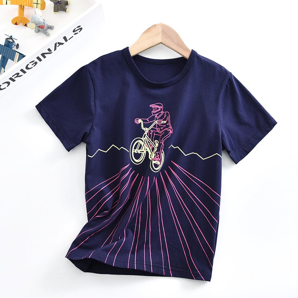 Kids Graphic Short Sleeve Tee Shirt - Fashion Girl Online Store