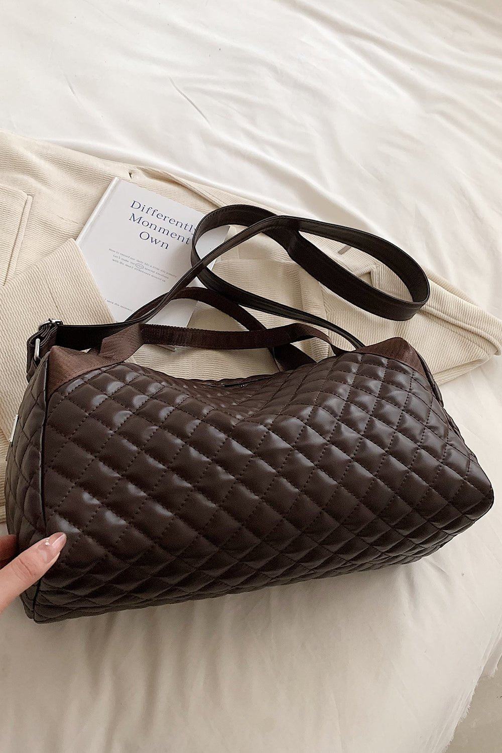 Large PU Leather Handbag - Fashion Girl Online Store