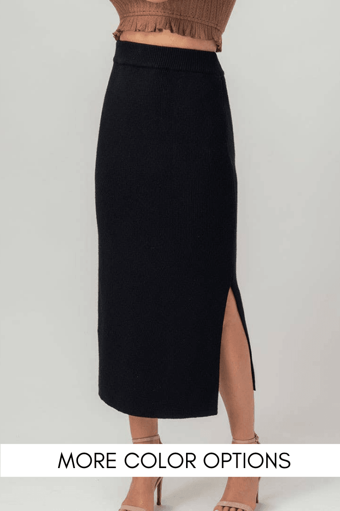 Rebecca Midi Skirt - PREORDER - Fashion Girl Online Store